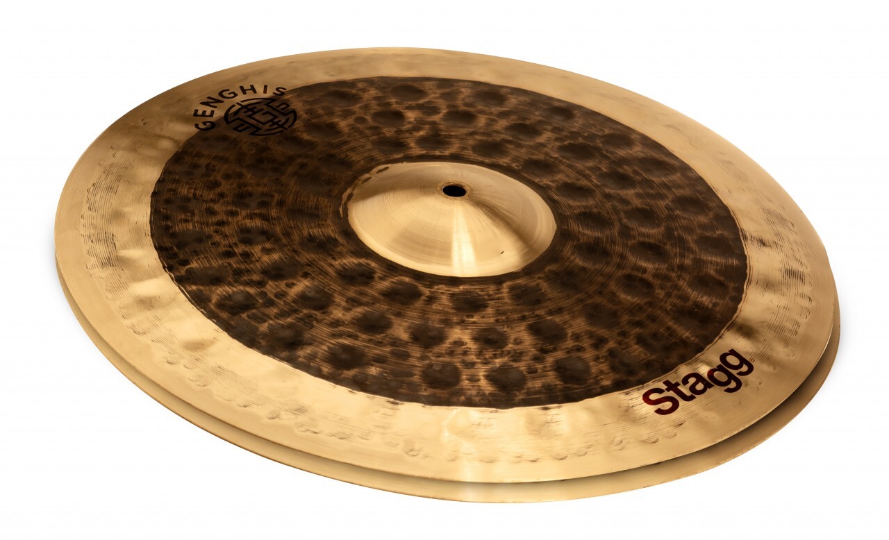 Stagg 14"" Genghis Dual Medium Hi-hat Cymbals GENG-HM14D