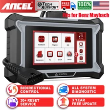 For Mercedes Benz All System Bidirectional OBD2 Scanner Diagnostic ABS TPMS DPF