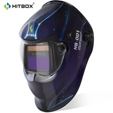 Auto Darkening Large View Welding Helmet MMA TIG MIG Mask Welder Helmet Solar
