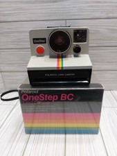 Vintage Polaroid One Step Land Camera Rainbow Box Untested Great For Display