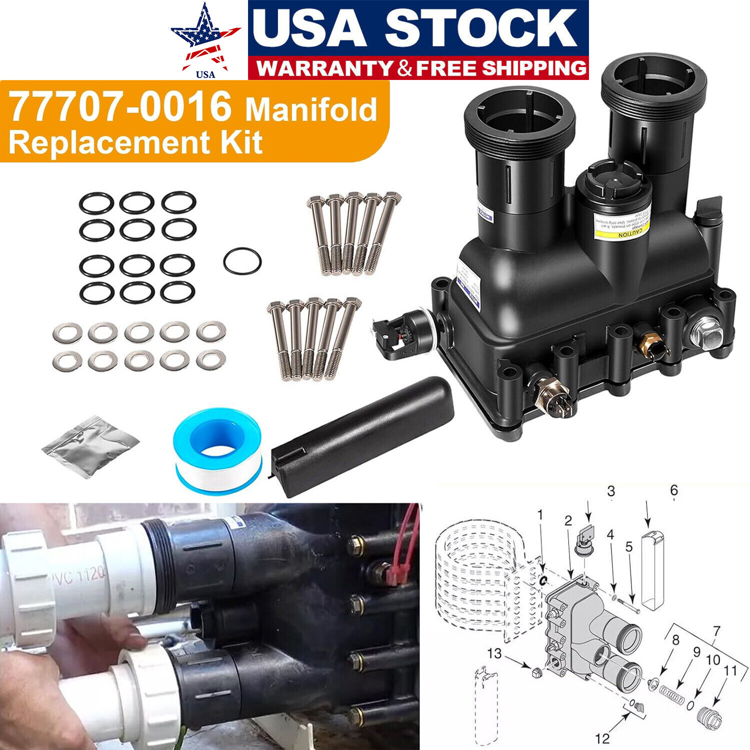 460736 Manifold Replacement Kit