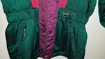 DESCENTE Vintage Ski Jacket Winter Coat Ski Men's Small 80s 90s