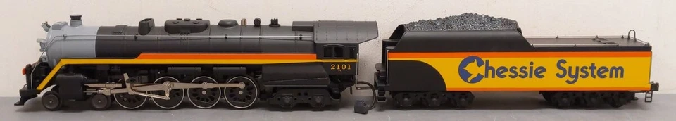 Lionel 6-18011 O Gauge Chessie 4-8-4 T1 Steam Locomotive & Tender #2101 LN/Box - Image 2 of 4