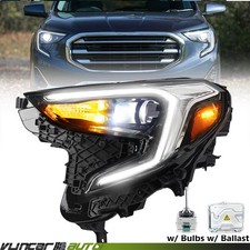 For Gmc Terrain 2018-2021 Hid Xenon Drl Headlight W Bulb Ballast Driver Left