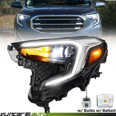 For GMC Terrain 2018-2021 HID Xenon DRL Headlight w/ Bulb & Ballast Driver Left