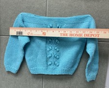 Vintage Hand Crochet Infant Sweaters
