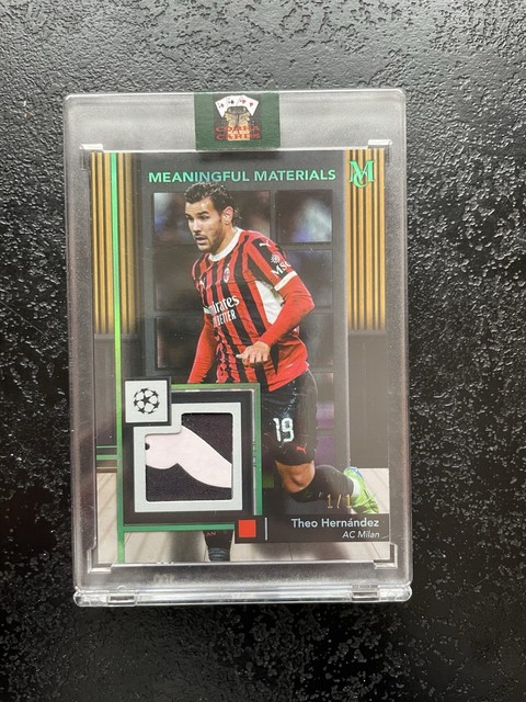 Theo Hernandez 1/1 Ac Mailand Topps Museum Puma Patch 2024-25 Green