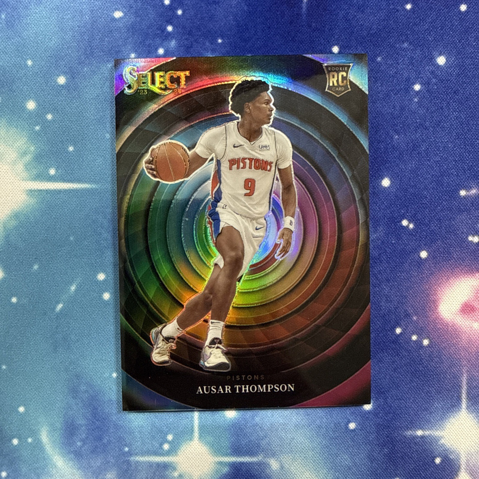 2023-24 Select Ausar Thompson Color Wheel RC Rookie #22 Pistons
