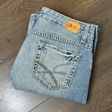 BKE Denim Ellie Jeans Boot Cut 30 x 31.5 Vintage 2010 BUCKLE Mid Rise Distressed