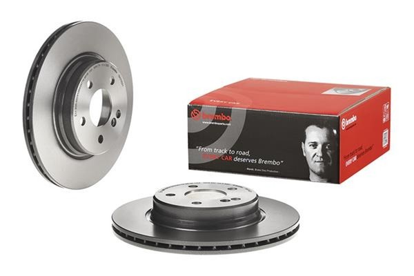 2X A.B.S. Bremsscheibe 09.A742.21 300Mm FüR Mercedes Sl R129 Klasse W124 W210-image