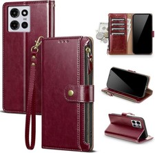 Motorola Moto G 5G 2026/2025 / G Play 2026 Wallet Case with Card Holder RFID Blo