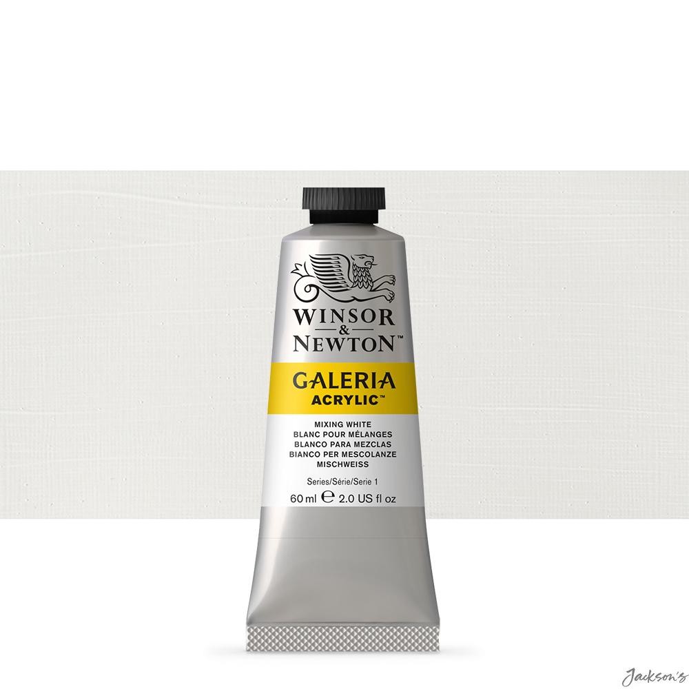 Winsor & Newton Galeria Acrylic Paint Zinc Oxide 60ml Mixing White