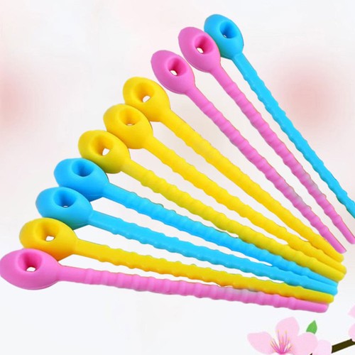 50 PCS Seal Clamp Tie Sealing Pour Food Clip Reusable Silicone Ties - 第 12/12 張圖片