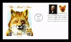 US COVER RED FOX 40C FIRST DAY ISSUE COMBO PANDA CACHET