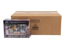 2026 LEAF METAL BASEBALL HOBBY JUMBO 8-BOX CASE