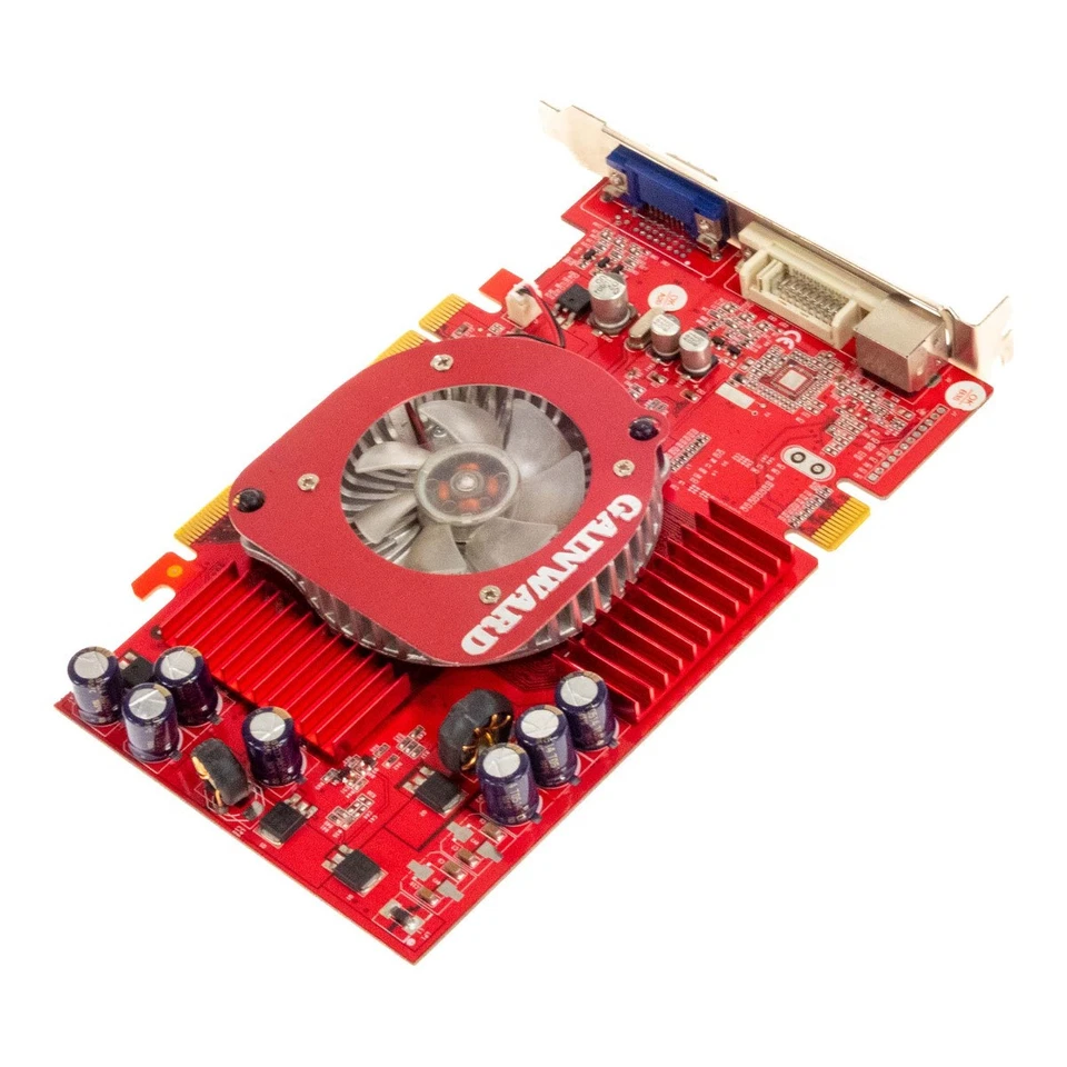 GRAFIKKARTE GAINWARD GEFORCE 6600 GT 128MB NE/6600GXTD11-PM8C43-GS PCIe x16 - Image 2 of 3