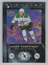 Jason Robertson 2024-25 Upper Deck Playlist Dallas Stars