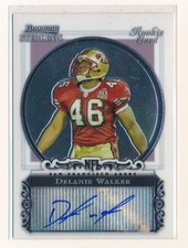 DELANIE WALKER 2006 BOWMAN STERLING ROOKIE RC AUTO *SAN FRANCISCO 49ERS*