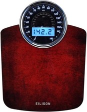 Eilison 2-in-1 Hybrid Digital Analog Body Weight Scale Dual Display To 400 lbs