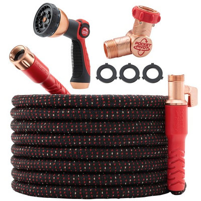 #ad Pocket Hose Ballistic 100 FT Expandable Garden Hose $119.99