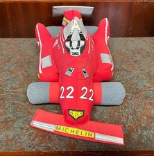 Vintage Coolux Large Plush FIAT #22 Race Car