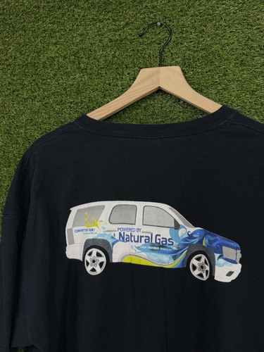 Vintage Chevrolet GMC Tahoe Suburban Chevy Denali Eco Truck Black Gildan XL Tee
