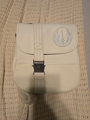 Star Wars Rise of Skywalker Rey Loungefly Disney Cream Backpack Sling Bag NWT