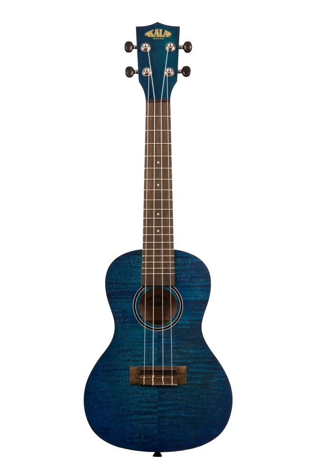 NEW IN BOX - LIMITED COLOR -Kala Brand Blue Exotic Mahogany Ukulele KA SEMB 2006
