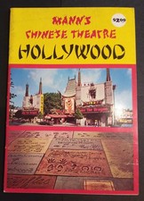 1970s Mann's Chinese Theatre Hollywood Souvenir Brochure 1927-1974 Awards Rare