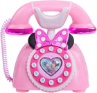 Disney Junior Minnie Mouse Ring Me Rotary Style Phone with Lights and Sounds, Pi