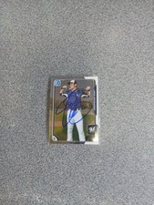 Jake Gatewood Signed In Person 3015 Bowman Chrome Padres Rc A19