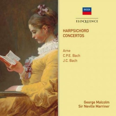 Arne C.P.E. Bach J.C. Bach Harpsichord Concertos CD