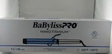 BaBylissPRO Nano Titanium Professional Curling Iron Extended Barrel - 1 1/2 inch