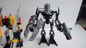 Lego Bionicle Set 8913 Toa Nuparu 8912 Toa Mahri Figures No Box Or Instructions 