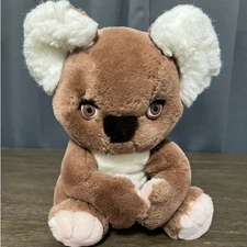 Vintage 1985 Hugginpuff Sleepy Eye Koala Bear Plush