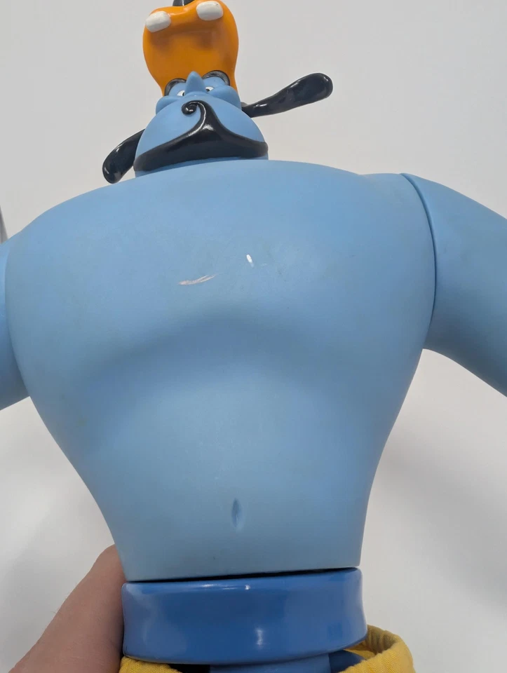 Figura de acción vintage Disney Genie Goofy Aladdin Mashup 12" muñeca juguete coleccionable Foto 3 de 4