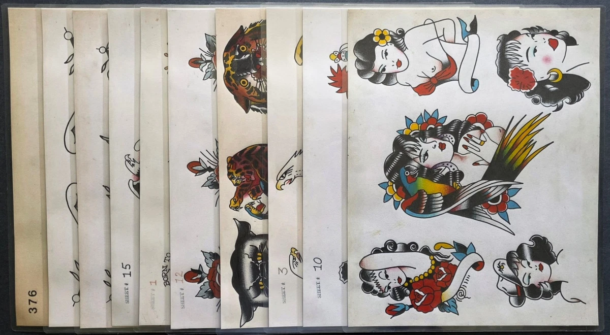 Spaulding & Rogers Tattoo Flash for sale | eBay