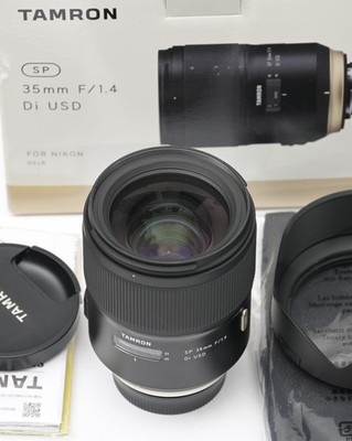 Tamron SP 35mm f/1,4 DI USD Wechselobjektiv für Nikon F mit OVP