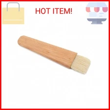 Fdit Wooden Barbecuing Brush Oil Basting Baking Brush Oil Sauce Butter Kitchen T