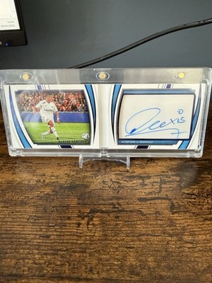 Alexis Sánchez Panini Immaculate Signature Moves Auto Booklet /25 Marseille