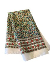 Vintage Baar  Beards Multicolor Floral Scarf Italy 26  