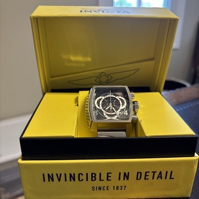 Invicta S1 Rally Orologio Uomo 48mm Acciaio E Quarzo | Quadrante Bianco
