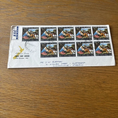 New Zealand Stamps First Day Cover 1963