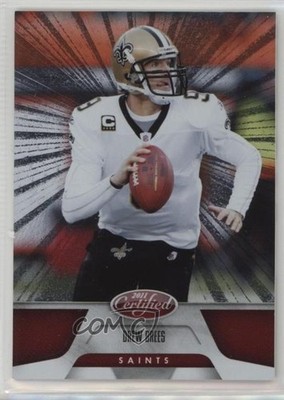 2011 Certified Platinum Red Drew Brees #92 HOF n1u