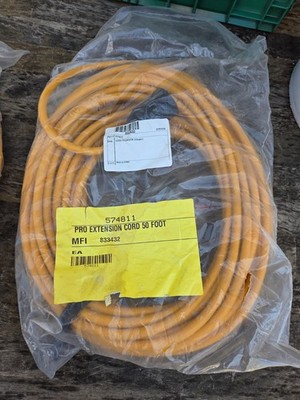 ProTeam 833432 50' 14 Gauge Extension Cord w/Twist Lock Fits PROGAURD 10, 15, 20