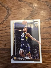 2025-26 Topps Basketball Kam Jones RC Rookie Base
