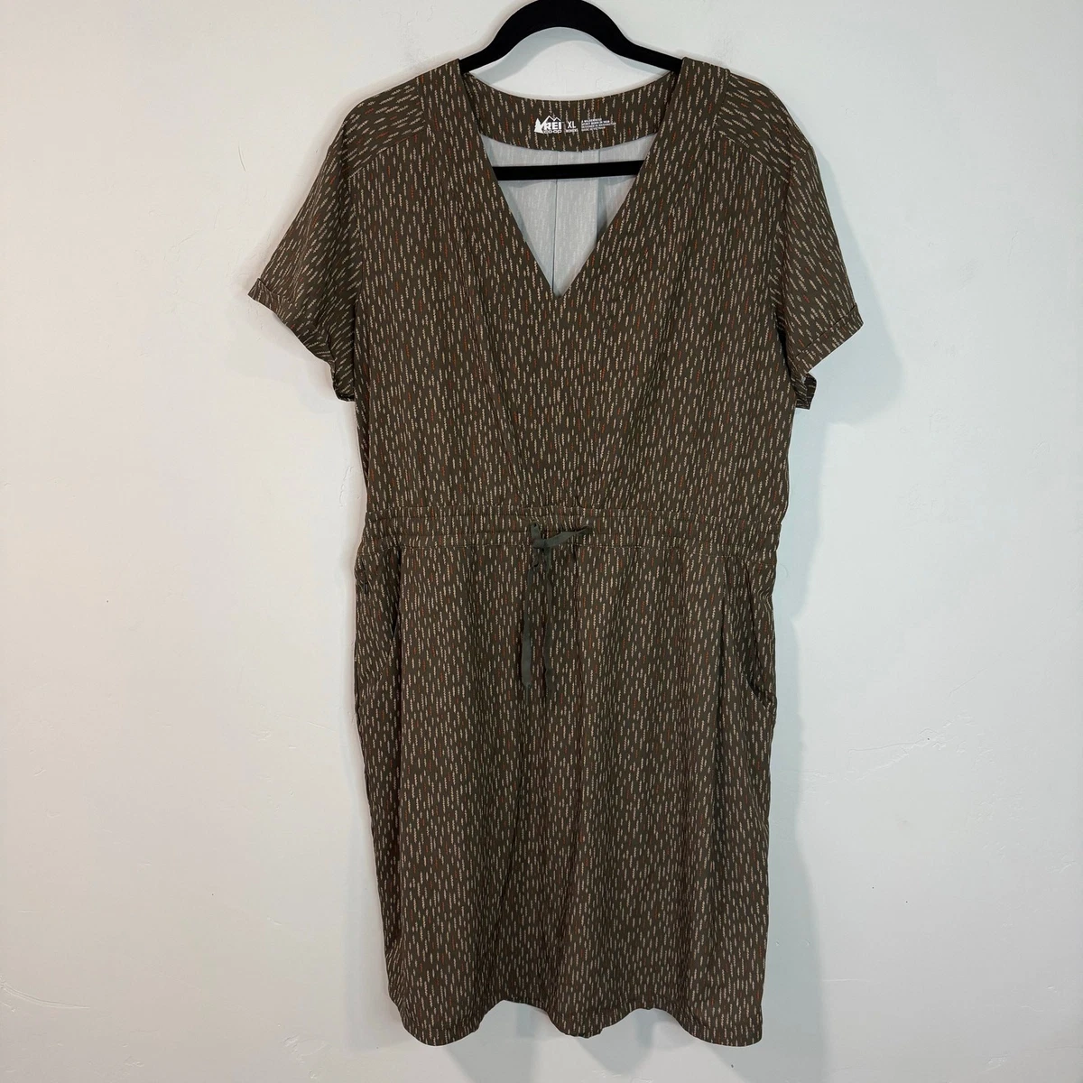 Robe Chemise REI Femme Sun Up – Taille L – Voyage Floral Gris