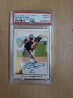 2018 90 Leaf Ultimate Draft Rookie Card auto autograph Shohei Ohtani RC 25 PSA 8