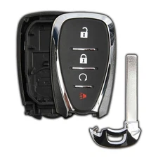 Key Fob Remote Start Shell Case Replacement for Chevrolet GMC HYQ4EA HYQ4AA