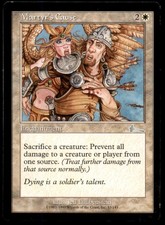 Martyr's Cause LP Light Play The List MTG [8726]